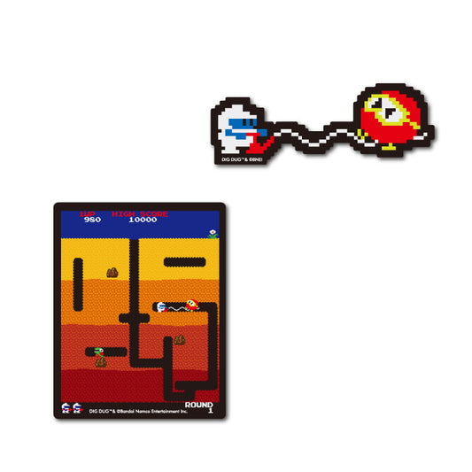 BNE-002 Legendary Series Sticker Dig Dug/Set B