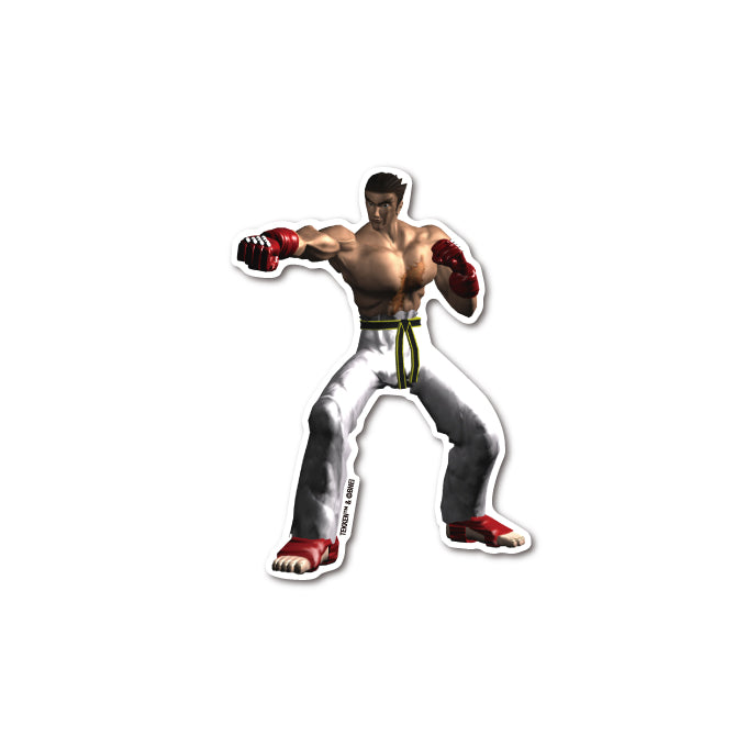 TEKKEN Die Cut Vinyl Sticker 021 Kazuya Mishima