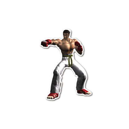 TEKKEN Die Cut Vinyl Sticker 021 Kazuya Mishima