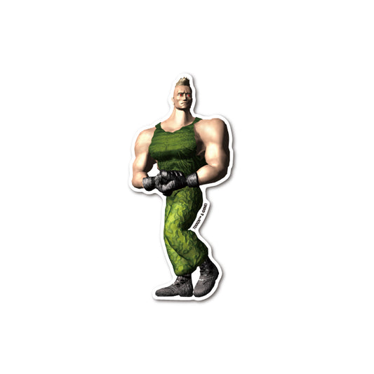 TEKKEN Die Cut Vinyl Sticker 025 Jack