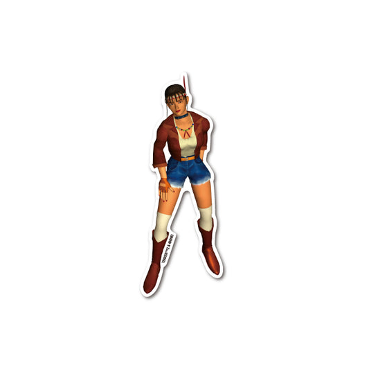 TEKKEN 2 Die Cut Vinyl Sticker 026 Michelle Chang