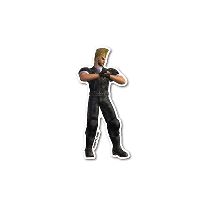 TEKKEN 3 Die Cut Vinyl Sticker 033 Paul Phoenix