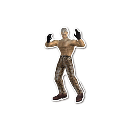 TEKKEN 3 Die Cut Vinyl Sticker 038 Brian Fury